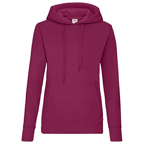 Fruit of the Loom Fitted Hooded Sweatshirt for Women Cover