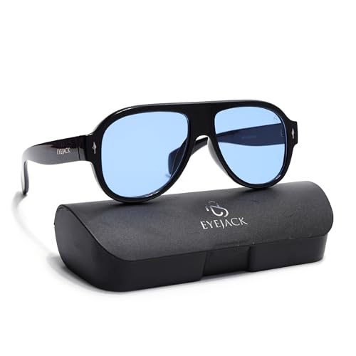 Image of EYEJACK by Voyage UV Protected Aviator Sunglasses for Men & Women