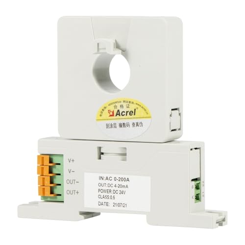 Transducteur électrique isolant de courant AC0-200A pour armoire de contrôle