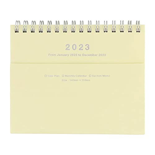 手帳 2023 スケジュール帳 ダイアリー 2023年1月始まり 月間ブロック MINI ノートブックカレンダー マグネット ミニ マークス アイボリー 23WDR-NB10-IV
