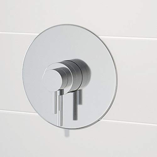 ArchitecktModern Round Shower Valve Thermostatic Concentric Concealed/Exposed Chrome