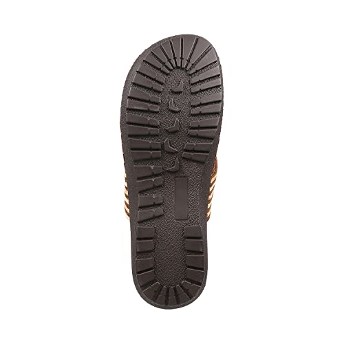 Image of Metro Women's Faux Leather Thong Strap Comfy Fashion Sandals