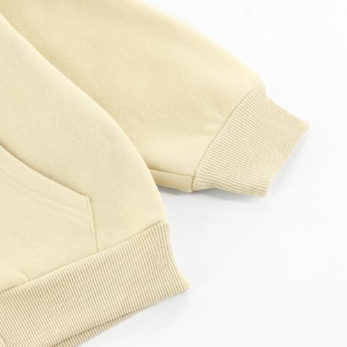 Toddler Casual Sweatshirt Zip up Hooded Sports Jacket with Pocket Boys Girls Athletic Hoodie 12M-10 Years4