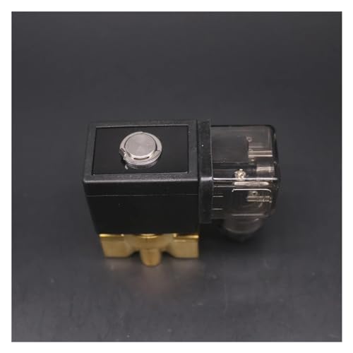 Électrovanne mini vanne 1/4 laiton 12V CC NF action directe pour air et eau
