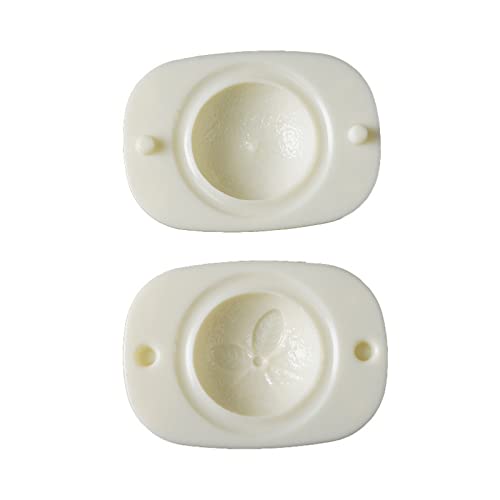 MLWSKERTY 50g Molds Stamp Moon Cake Shaped Baking Moulds For Mid-Autumn Festival