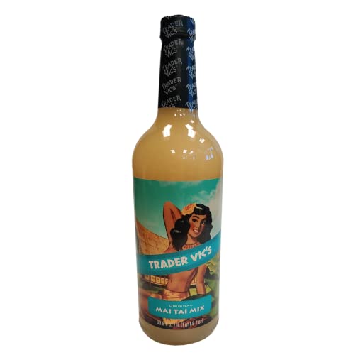 Trader Vic's Premium Mai Tai Mix, Cocktail Drink Mix, 32