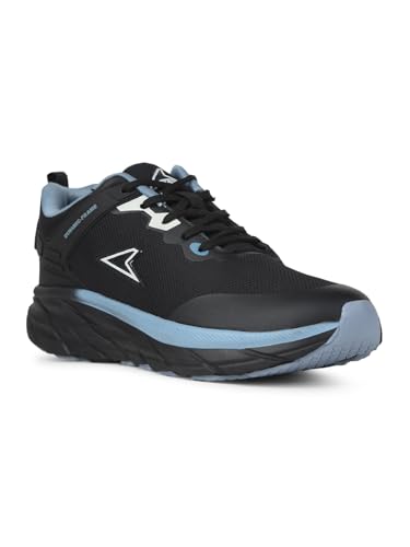 Image of Power Oxford Lace-Up Casual Shoes for Men - Stylish, Comfortable, and Durable Everyday Footwear Black