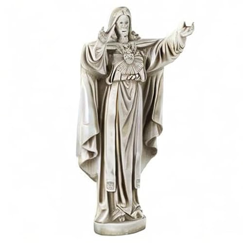 Design Toscano LY712152 Sacred Heart Religious Garden Statue thumb #8
