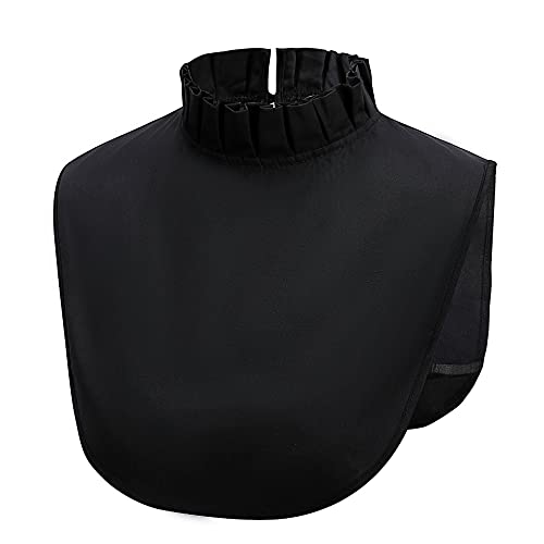 TeeYee Black False Collar Children's Half-High Collar Ruffle False Collar Stand Collar, Black -35, M
