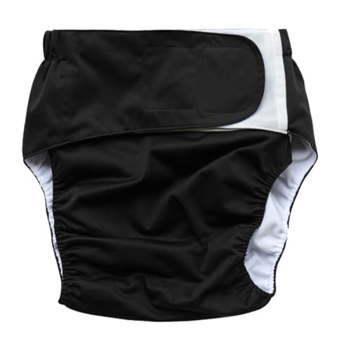 AMSLSIU - AMSLSIU Imperméable Confortable Réglable Nappy Pantalon Incontinence Sous-Vêtements Unisexe TPU Poche Urinaire Réutilisable Couches Adultes