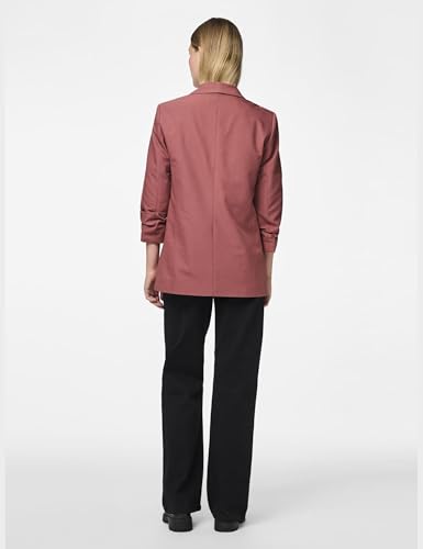 PIECES Damen Pcboss Noos 3/4 Blazer, Apple Butter,XXL – Ansicht 4