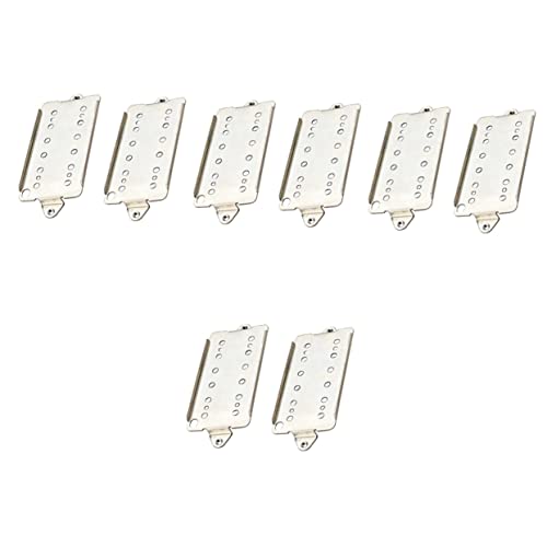 FAVOMOTO 4sets Professional Guitar Pickup Base Metal Instrument Base Wearable Pickup 2pcs*4