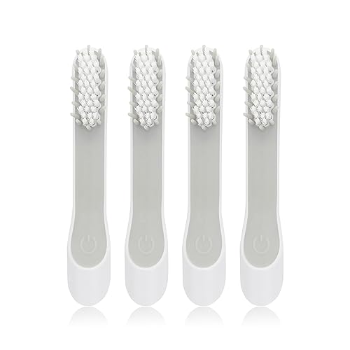 White Toothbrush Heads Refills Replacement for Quip Electric Brush 4