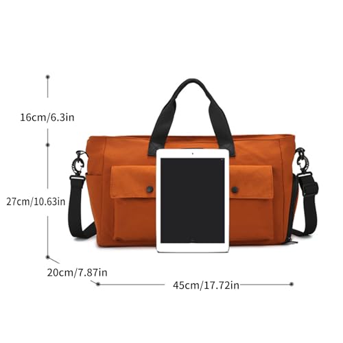 Fitness Bag Travel Bag Luggage Bag Large Capacity Training Bag Simple Overnight Bag Weekenders Bag Sport Bag Hospital Bag3