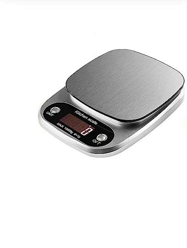 asdchZen Báscula De Cocina para Alimentos, para Cocinar, Hornear Y Hacer Dietas, Báscula De Alimentos con Capacidad De 22 Libras, Báscula De Cocina, Herramientas De Cocina, Báscul