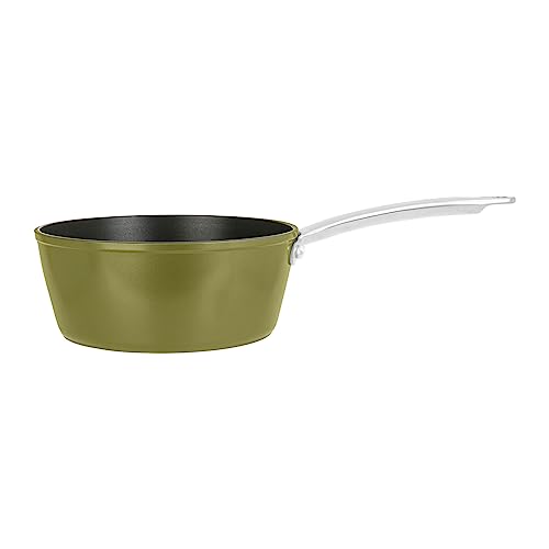 Casserole Sitram induction 20 cm en aluminium recyclé vert métallisé - 4