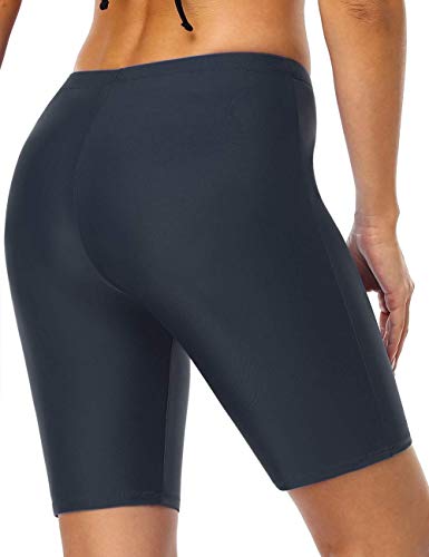 Firpearl Women Uv Sport Board Shorts Swimsuit Bottom Capris Us18 Gray #TOP3