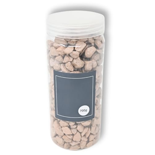 damaloo 700g Ziersteine metallisiert – Deko Steine für Vasen, Kerzen, Miniteich, Garten & Tischdeko – Kieselsteine Dekogranulat 10–20 mm Zierkies...