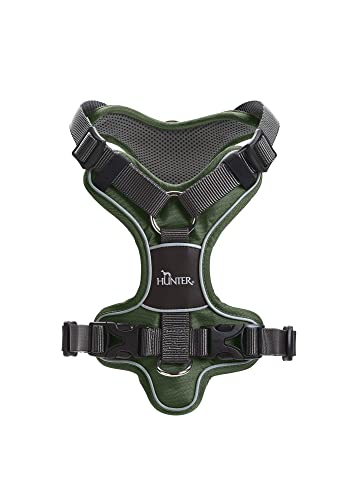 Hunter Hundegeschirr, Grün/Grau, 45-56 cm