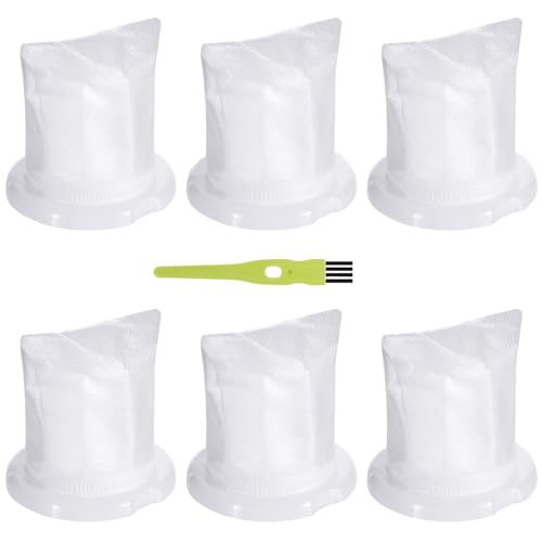 6 Stück Filter für Vorwerk Kobold VC100 VC 100 Schmutzfilter Ersatzfilter Zubehör für Vorwerk Akku Staubsauger