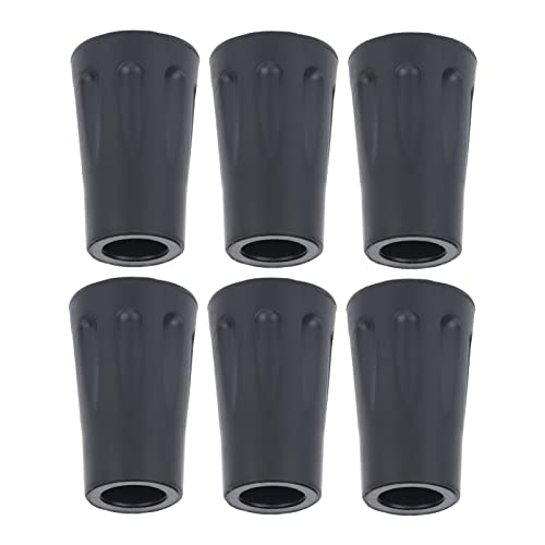 Bastón con capuchón, 20 uds. Las Puntas de los Bastones de Trekking Flexibles, livianas y Resistentes a la abrasión reducen el Desgaste al Escalar montañas