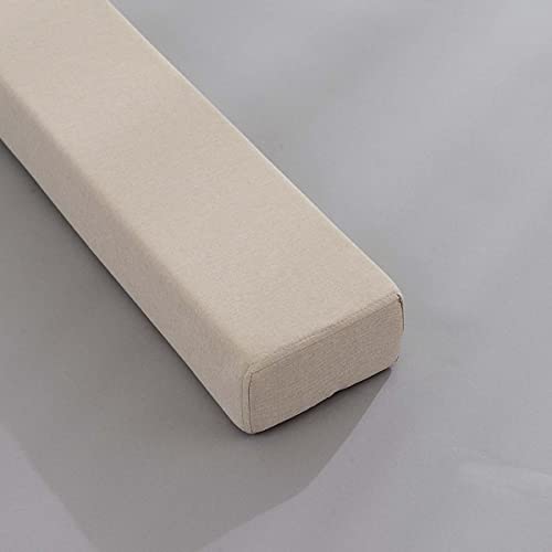 Cuscino per letto a misura personalizzata, per letto singolo/matrimoniale/king size, schienale lombare, cuscino per letture e braccioli