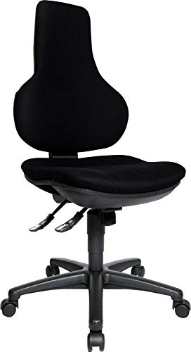 Preisvergleich Produktbild Topstar® EPO20 BC0 Brodrehstuhl Ergo Point SY, schwarz