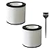 Produktbild L/c 2 Stück für Philips 800 Series NanoProtect HEPA Ersatz Luftreiniger Filter FY0194/30 - Kompatibel mit AC0820/30, 1 Reinigungsbürste