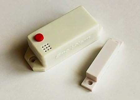 SmartAlarm WiFi Enabled Door Sensor (USB Powered Magnetic Door Sensor)