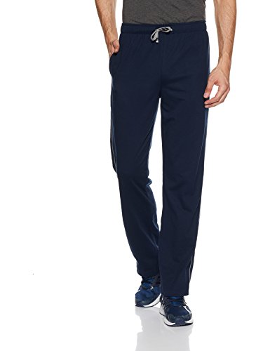 Image of Jockey 9500 Men's Super Combed Cotton Rich Regular Fit Trackpants with Side Pockets (Pack of 2)