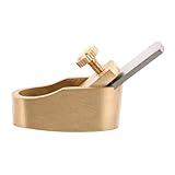 Amosfun Outil de Rabotage Travail du Bois en Laiton Compact pour Lutherie Violon Précision Améliorée du Manche et Design Ergonomique pour Ateliers et Fabrication sur Site