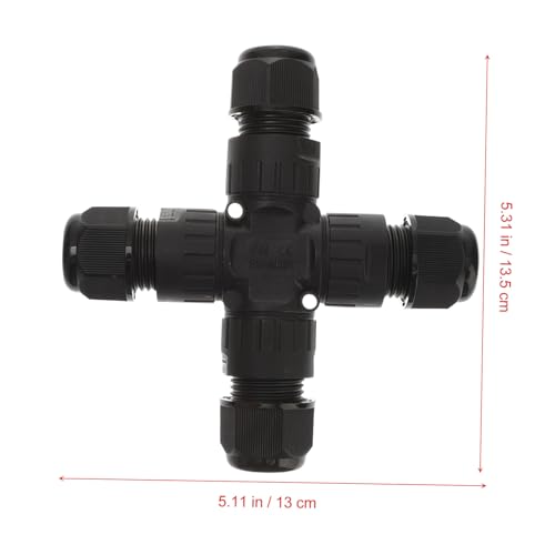Connecteur étanche boîtier câble extérieur anti-infiltration laiton - 7
