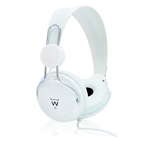Ewent Cuffia Stereo Professionale, Bianco