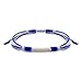 LAMIBEE Israel Bracelet, Israeli Flag, Protection and Lucky Surfer String Bracelet, Tibetan Wrist Wrap Bracelet, Boho Style Rope Bracelet for Women, Men (Israel)