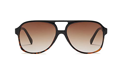 Image of Freckles Mark Vintage Retro 70s Sunglasses for Women Men Classic Large Square Aviator Trendy Glasses