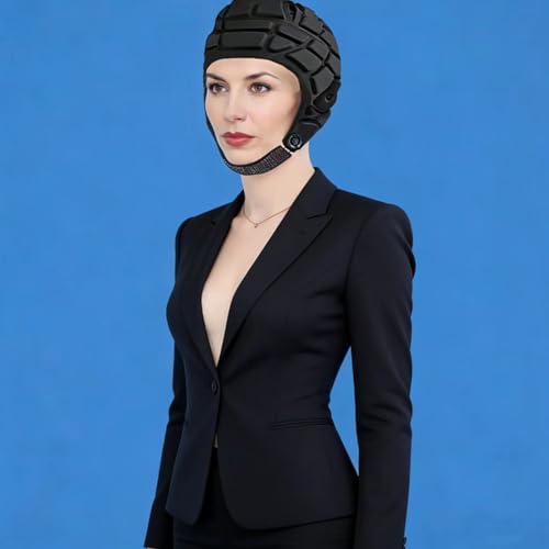 Casco resistente de fútbol y gorra protectora de cabeza suave 7