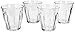 Duralex 1024AC04A0111 Picardie Quatre Trinkglas, Wasserglas, Saftglas, 130ml, Glas, transparent, 4 Stück