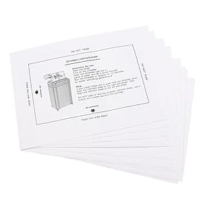 STOBOK 8 Stuks Oliepapier Professionele Shredderolie Smeerolie Motorolie