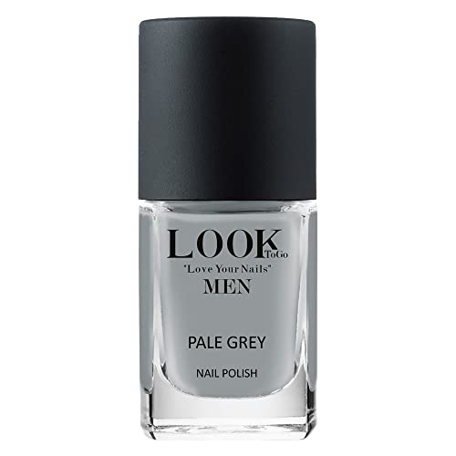 Look To Go • veganer Nagellack • PALE GREY MEN • NP 009 M • 21-free & PETA approved • Made in Germany • 12ml