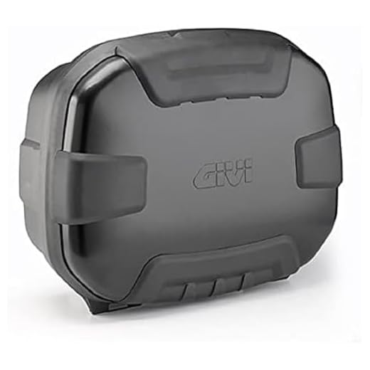 Givi - Maleta Trekker Monokey 35 l de Aluminio Barnizado. Negro TRK35B.