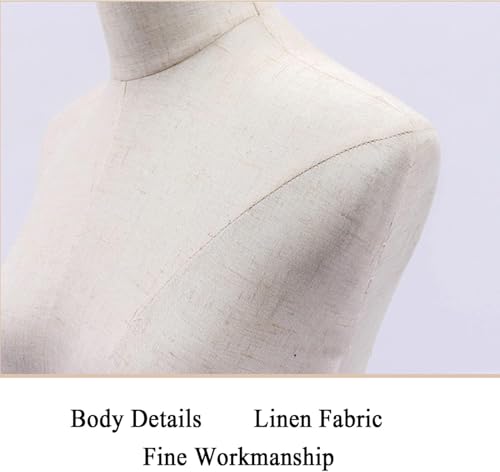 Maniquí de mujer ajustable para decoración de hogar y escaparates 7
