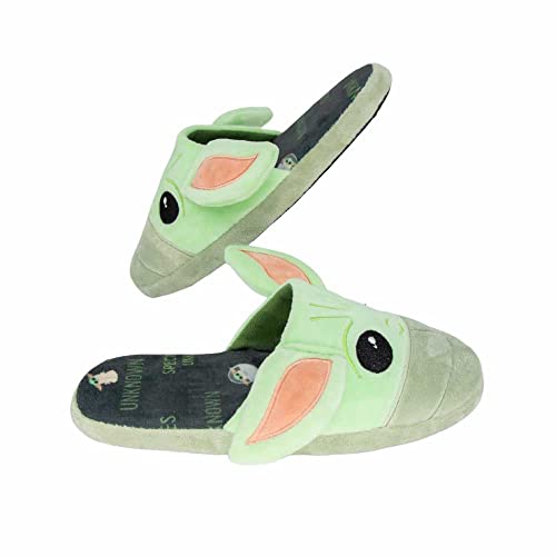 Chinelo de Quarto Geek Pantufa BaYoda Oficial Star Wars tamanho chinelo pantufa:M - 36/37/38