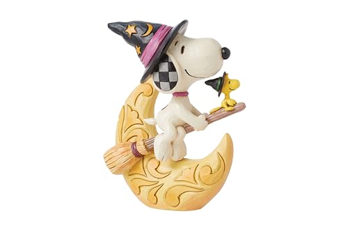 Enesco Peanuts by Jim Shore Midnight Ride (Snoopy Witch) Figurine