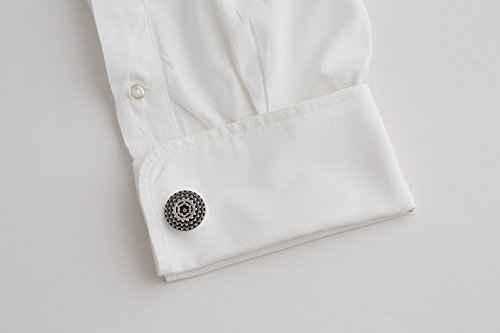 Image of DANFORTH - Cufflinks For Men, Set Of 2, inch - Handmade High End Metal Cuff Links For Men - Fancy Jewelry For Guys - Made In USA