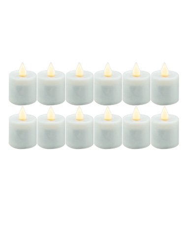 Hollowick Smart Candle Platinum Rechargeable Replacement Flameless 2 Inch Candle 12 per case (Candlelight)