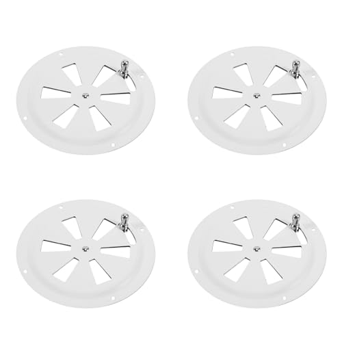 Volet d'air rond pour van et bateau aération inox 316