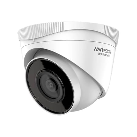 Hikvision HWI-T240HA - dôme IP HiWatch IP 4MP d'extérieur de couleur blanche