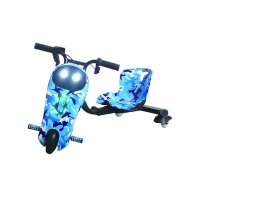 Kids 36V Kids Electric Drifting Trike Scooter Super Power Scooter 360 Degree Drift Car High Speed & Bluetooth