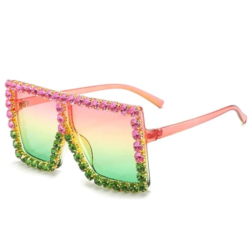 Lunettes strass style diamant vintage aux finitions précieuses pour femme