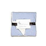 Various INTERBABY - Manta para bebé Recien Nacido 80x110cm (Azul)